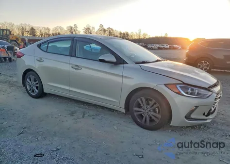 2018 Hyundai Elantra Sel z USA, uszkodzony, nr VIN 5NPD84LF6JH249702